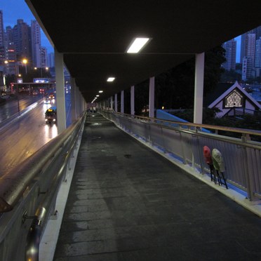 Aberdeen footbridge, Hong Kong