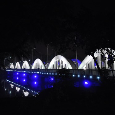 Napier Bridge, Chennai, India