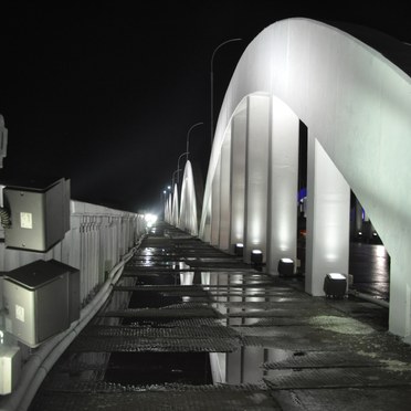 Napier Bridge, Chennai, India