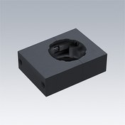 Axyl Flood — AXYL FLOOD S BRACKET D60 BK